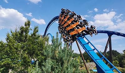 EKI EPDM celrubber in achtbaan Toverland