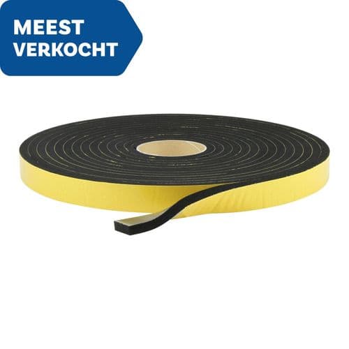 EKI 400 EPDM foam black self-adhesive