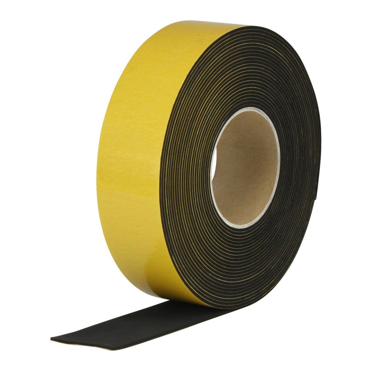 EKI 490 EPDM foam self-adhesive black 30 shore A