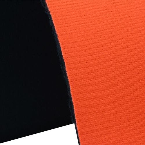 EKI 4118 neoprene fabric 2 sides nylon orange