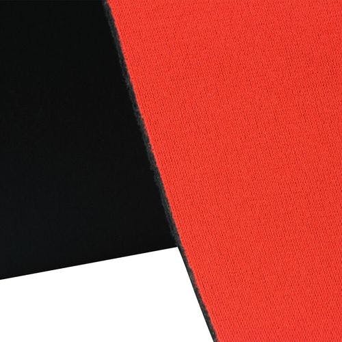 EKI 4116 neoprene fabric 2 sides nylon red