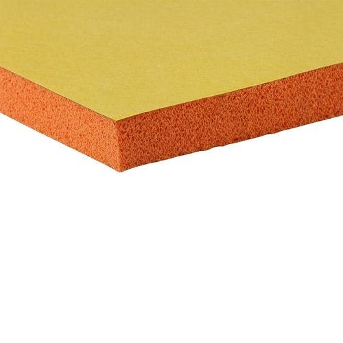 EKI 918 orange sponge self-adhesive NR foam rubber